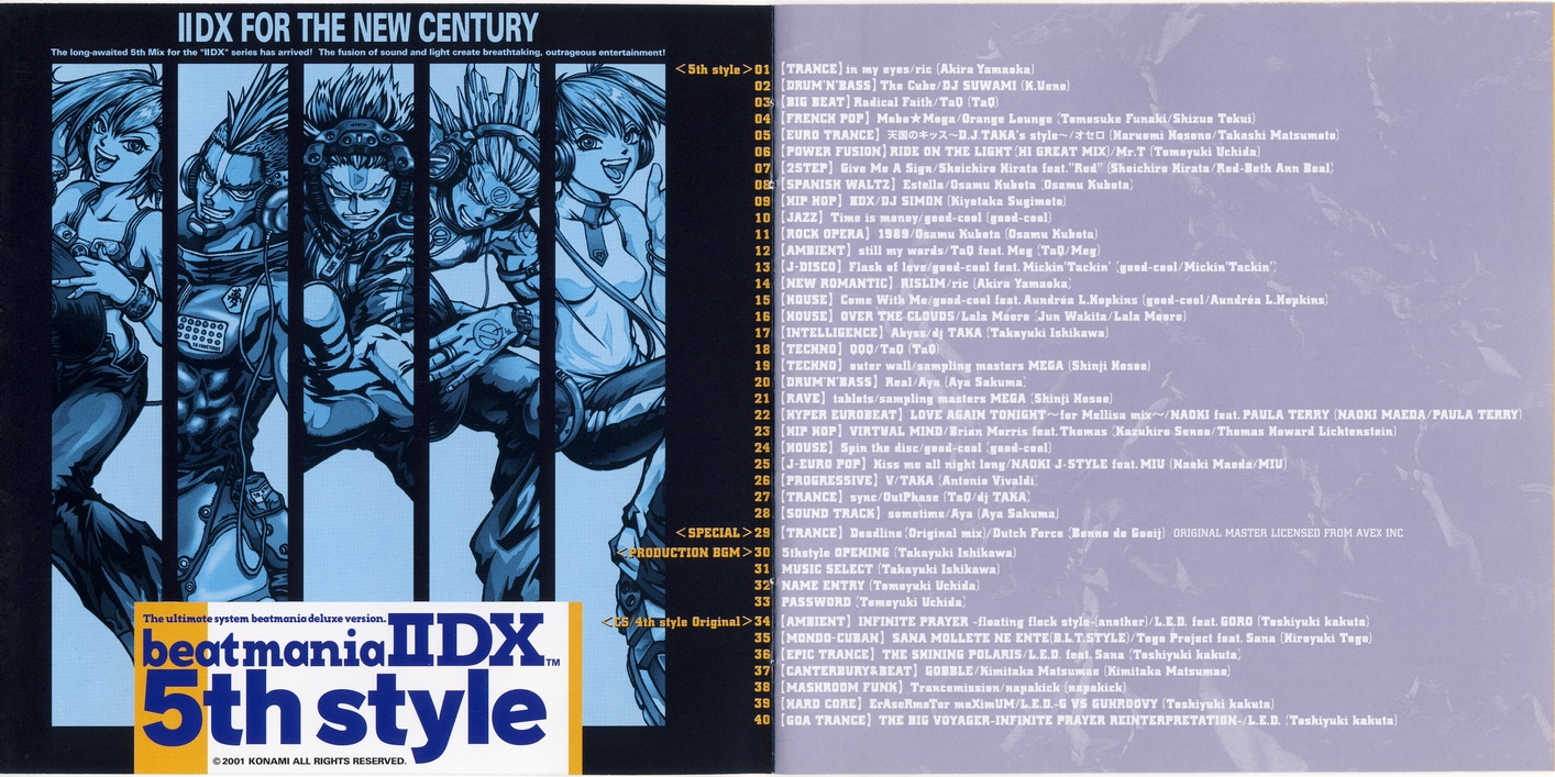 Amazon.co.jp: beatmaniaIIDX 5th style new songs collection